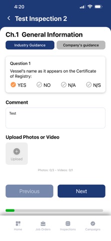 Inspect@sea screenshot
