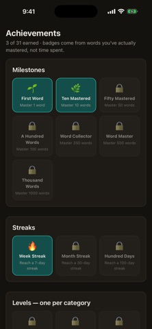Fasih Memorize classical vocab Screenshot 6 of 6