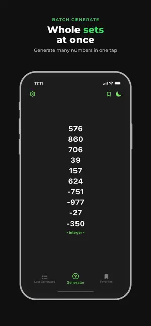 Random Number Generator: RNG screenshot 3