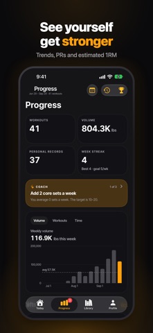 RepZero: Strength & Gym Log Screenshot 3 of 10