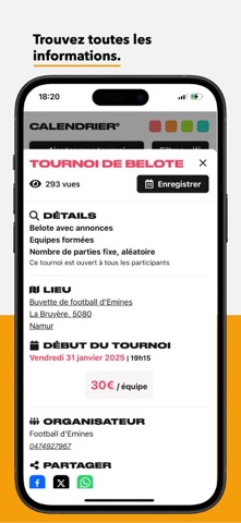 Calendrier° Pocket screenshot