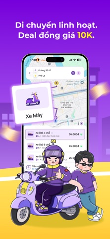 MOOVTEK: Đặt xe ô tô, xe máy iPhone screenshot 5