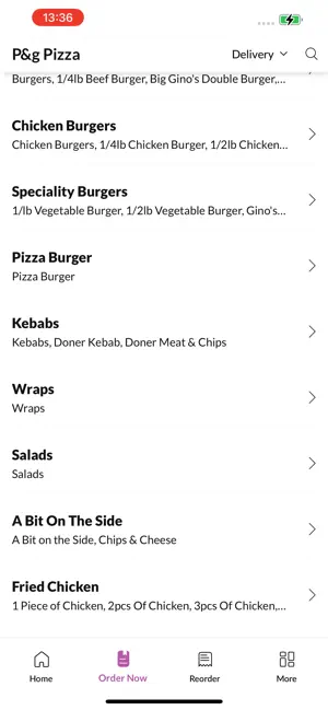 P&G Pizza screenshot 3