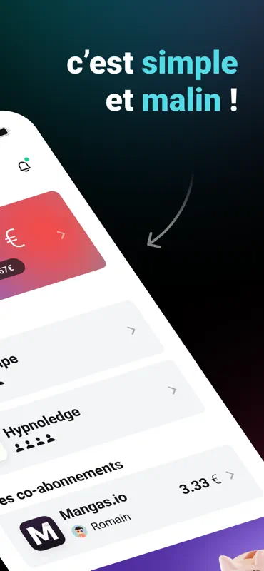 Spliiit : partage d'abonnement screenshot 2 of 5