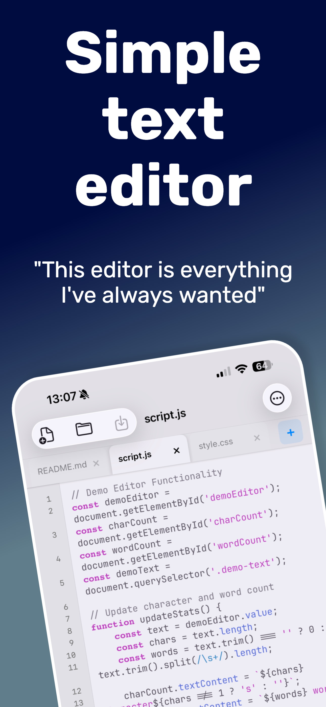 txt.edit - Simple Text Editor