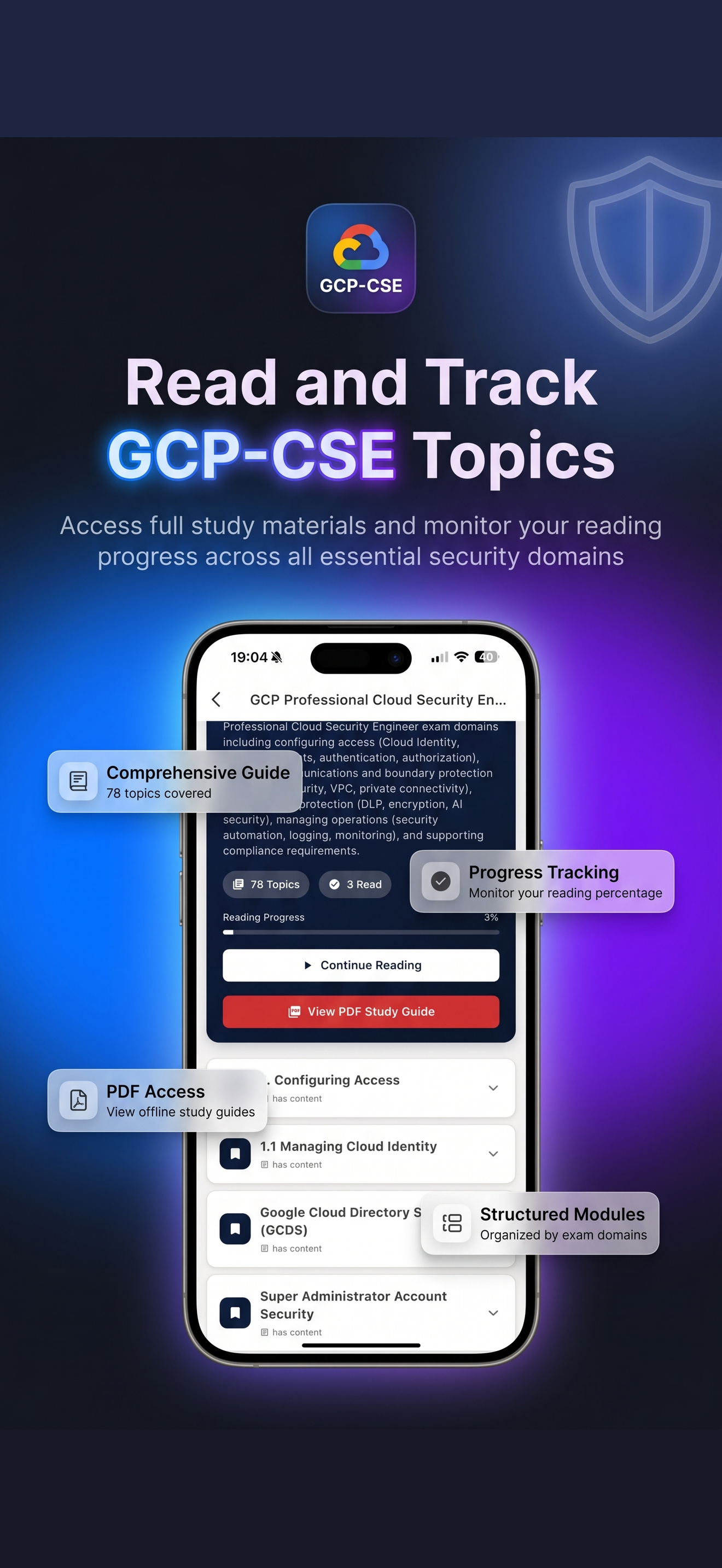 GCP-CSE Prep 2026 ® ExamCert screenshot 6