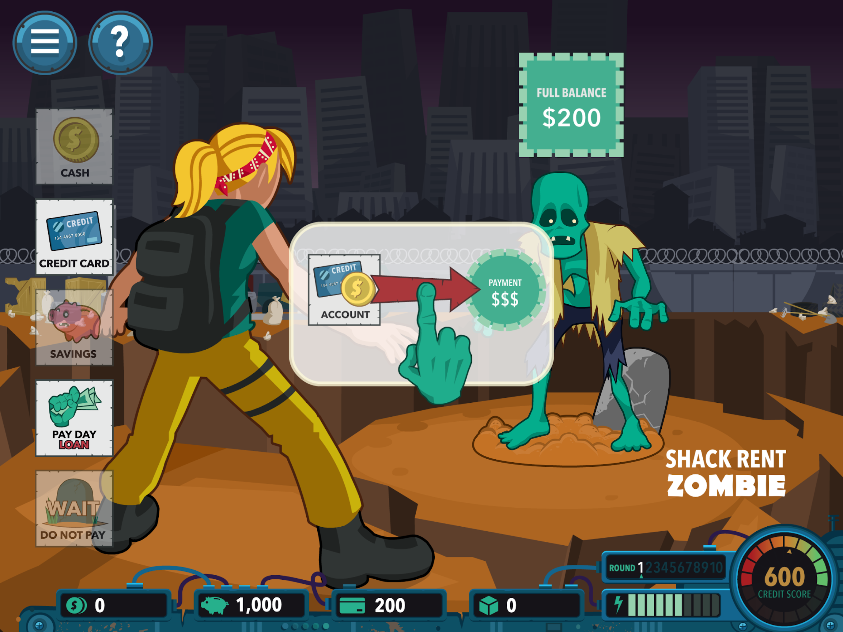 Night of the Living Debt screenshot 4