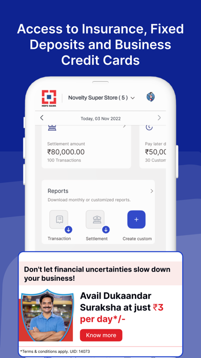 HDFC Bank SmartHub Vyapar Screenshot