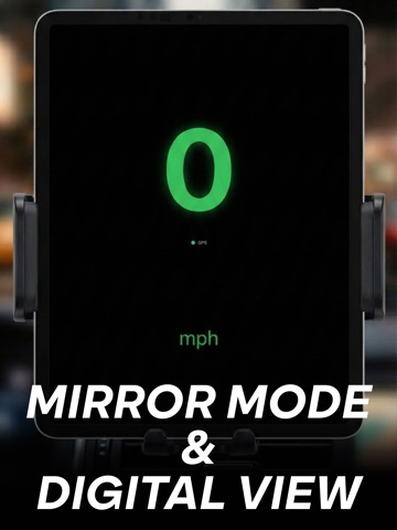 GPS Speed Measurement Apps mph iPad screenshot