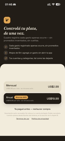 Cuadre App de Finanzas Screenshot 4 of 8