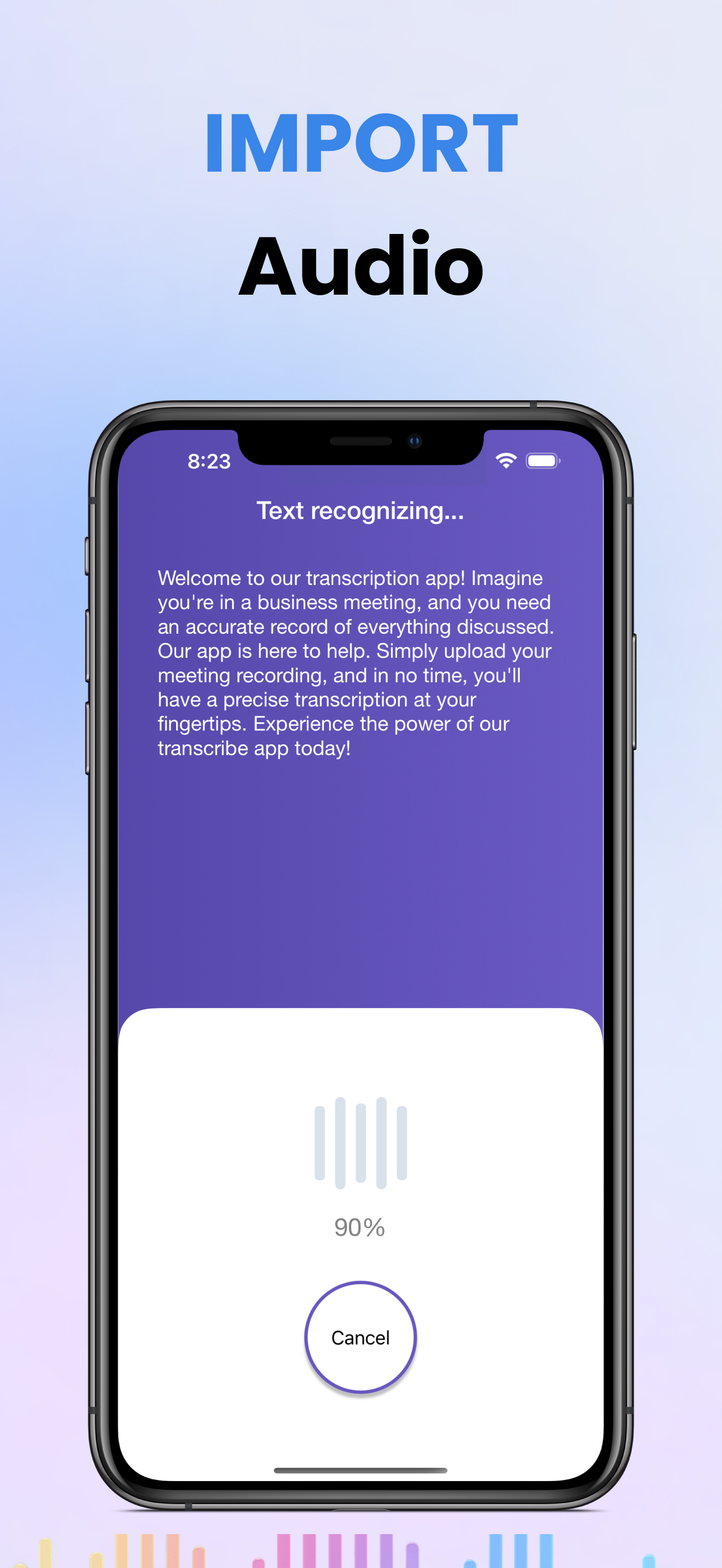 Transcriber • Speech to Text