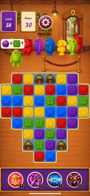 Monster Cafe Match screenshot 4