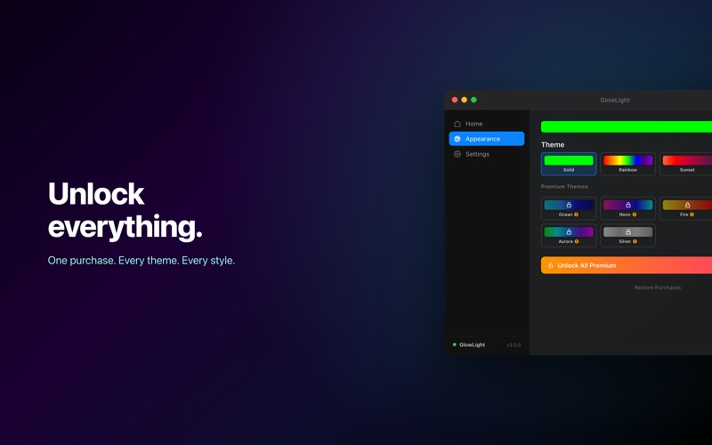 GlowLight - Ambient Light Bar screenshot
