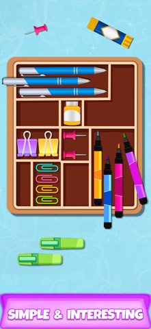Arrange Right Stationery Sort iPhone screenshot