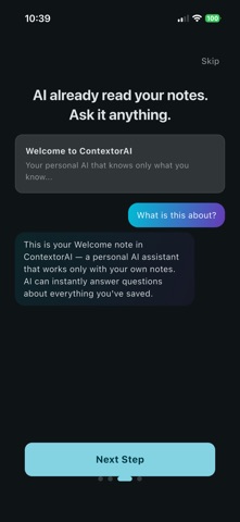ContextorAI - AI for Notes Screenshot 6 of 6