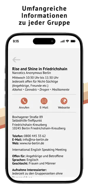 SuchtScout screenshot 4