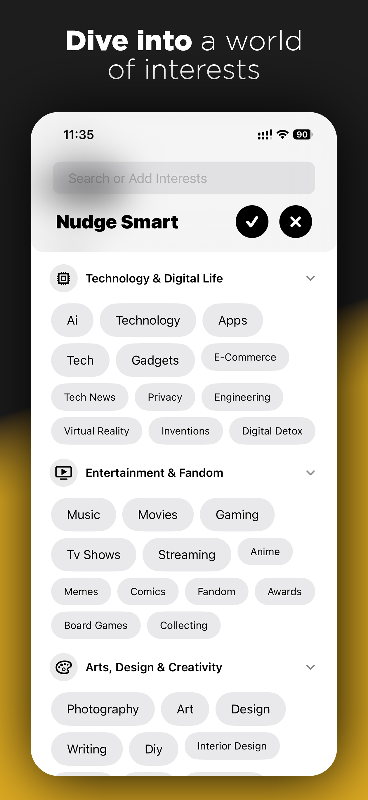 Tapnudge screenshot 5