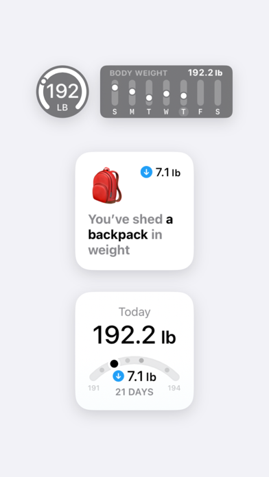 MyWeight² Screenshot