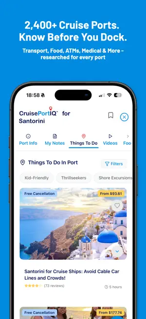 Cruise Planner & Port Guide screenshot 3