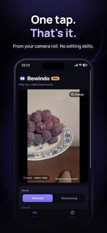 Rewindo - Reverse Video Maker Screenshot 2 of 5