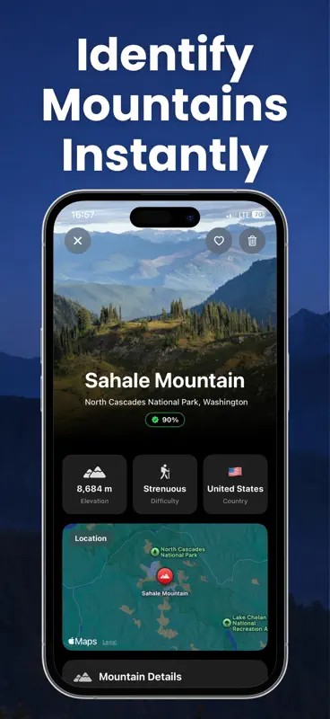 Mountain Identifier: Peaklens screenshot 1 of 4