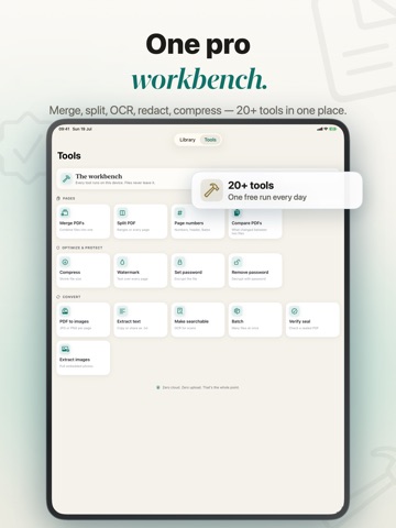 Docsmith: Edit PDF Text iPad screenshot