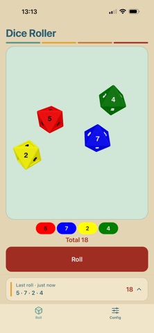 Awesome Dice Roller! screenshot