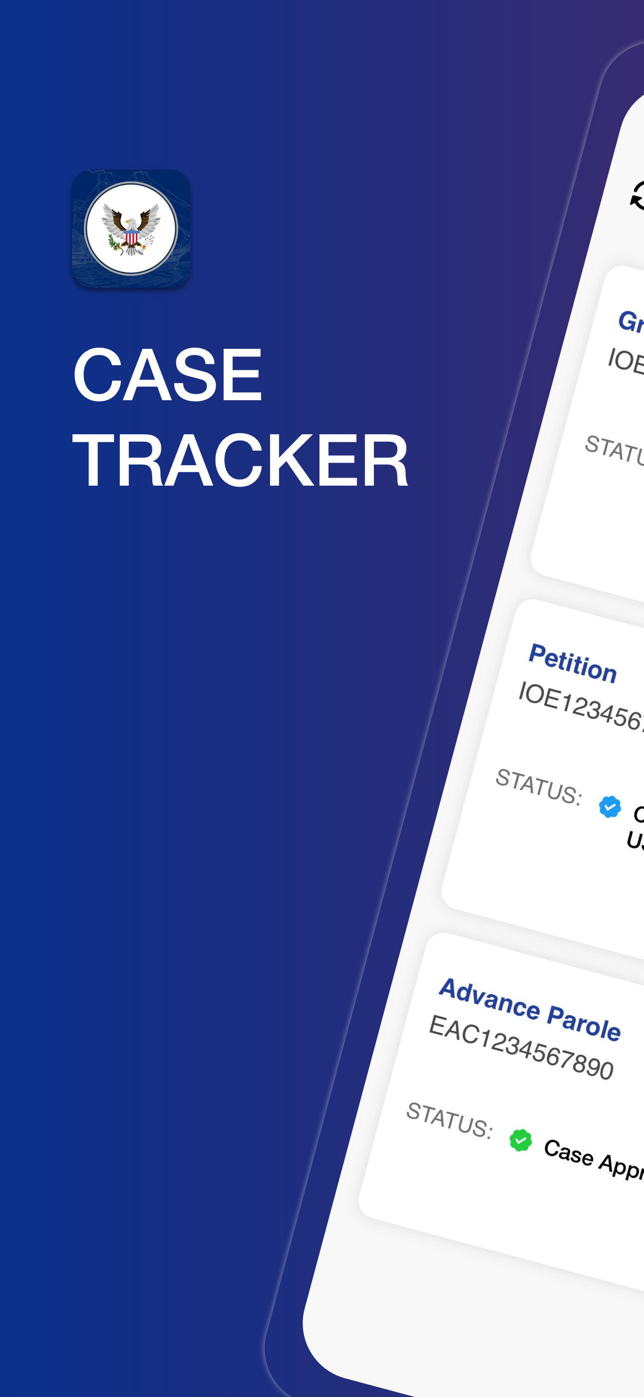 Case Tracker for USCIS Cases