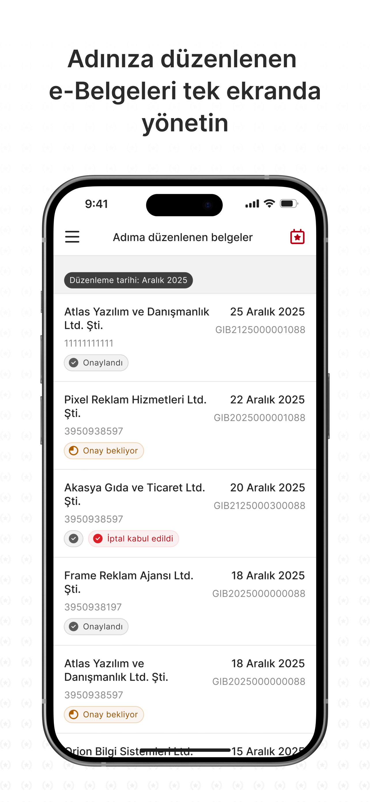 e-Arşiv Fatura Portal screenshot 7