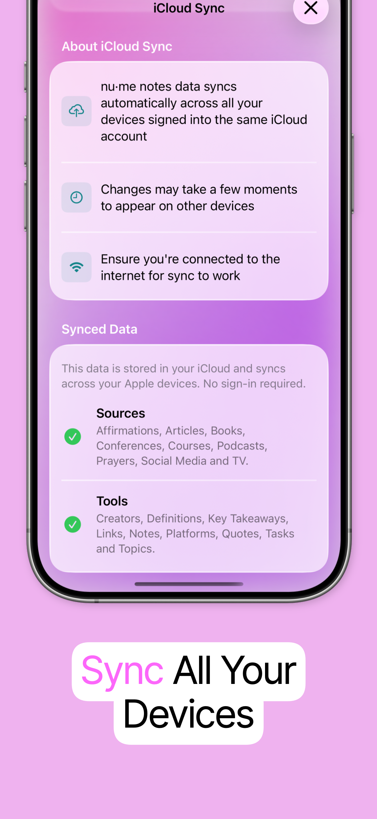 Nume Notes - AI Notes & Tasks screenshot 8