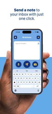 Braintoss App Store preview screenshot 3