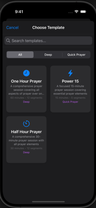 Simple Prayer Timer Screenshot 4 of 8
