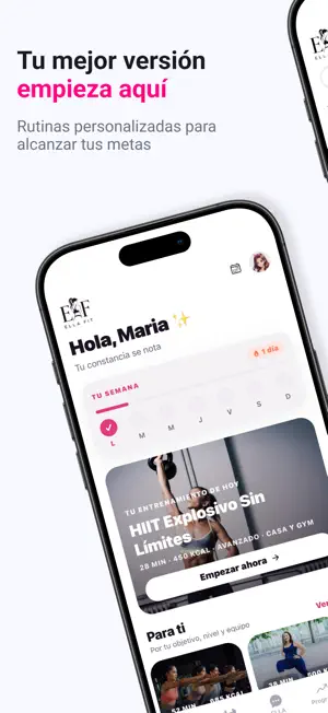 ELLA FIT: Rutinas para mujeres screenshot 1