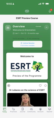 ESRT StrongMind screenshot