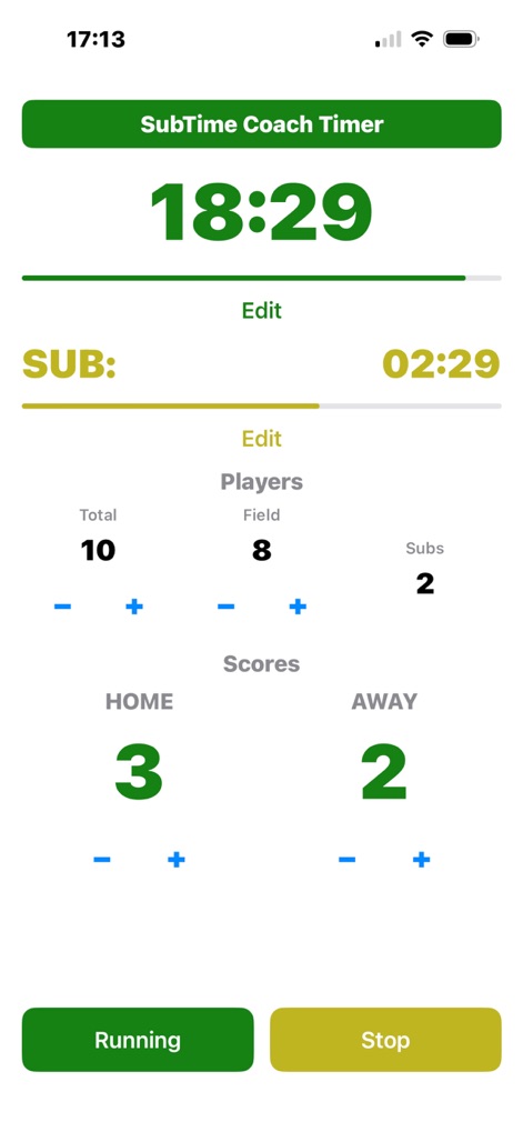 SubTime Coach Timer - Sports App | MWM