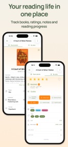 Book organizer - bookshelf screenshot