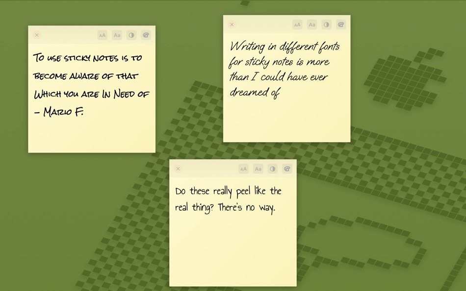 Sticky: Real Notes (macOS) 由: Sean Bailis Sticky: Real Notes (macOS) 由: Sean Bailis
