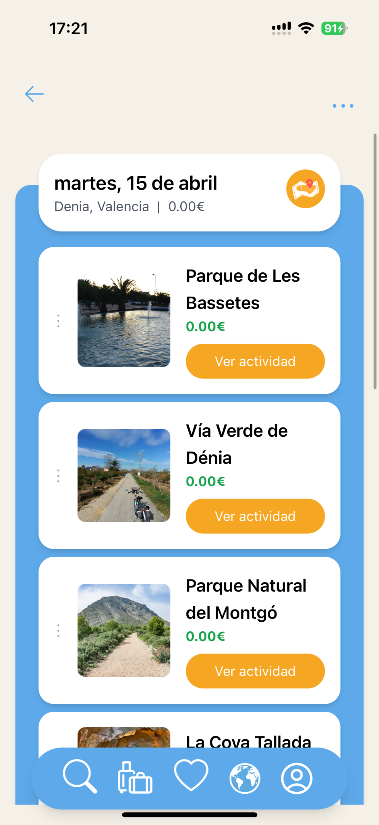 findTrip screenshot 10