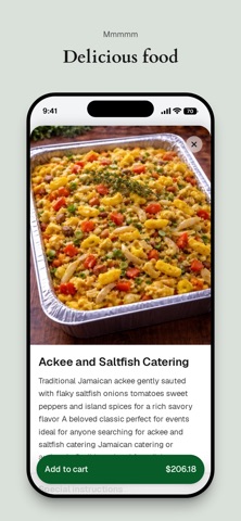 Nyam Sum Jamaican Cuisine iPhone screenshot