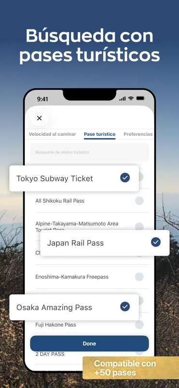Japan Travel Move Rutas y Guía screenshot 6 of 10