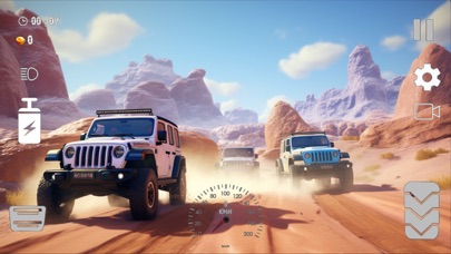 4x4 Offroad Jeep Driving Screenshot