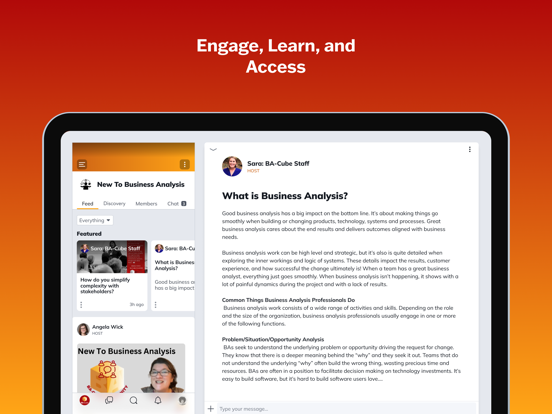 BA-Cube iPad screenshot 2 - Business app