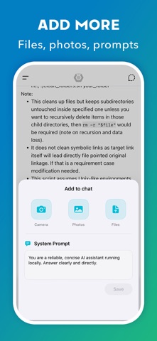 Onyx - Private AI Chat iPhone screenshot