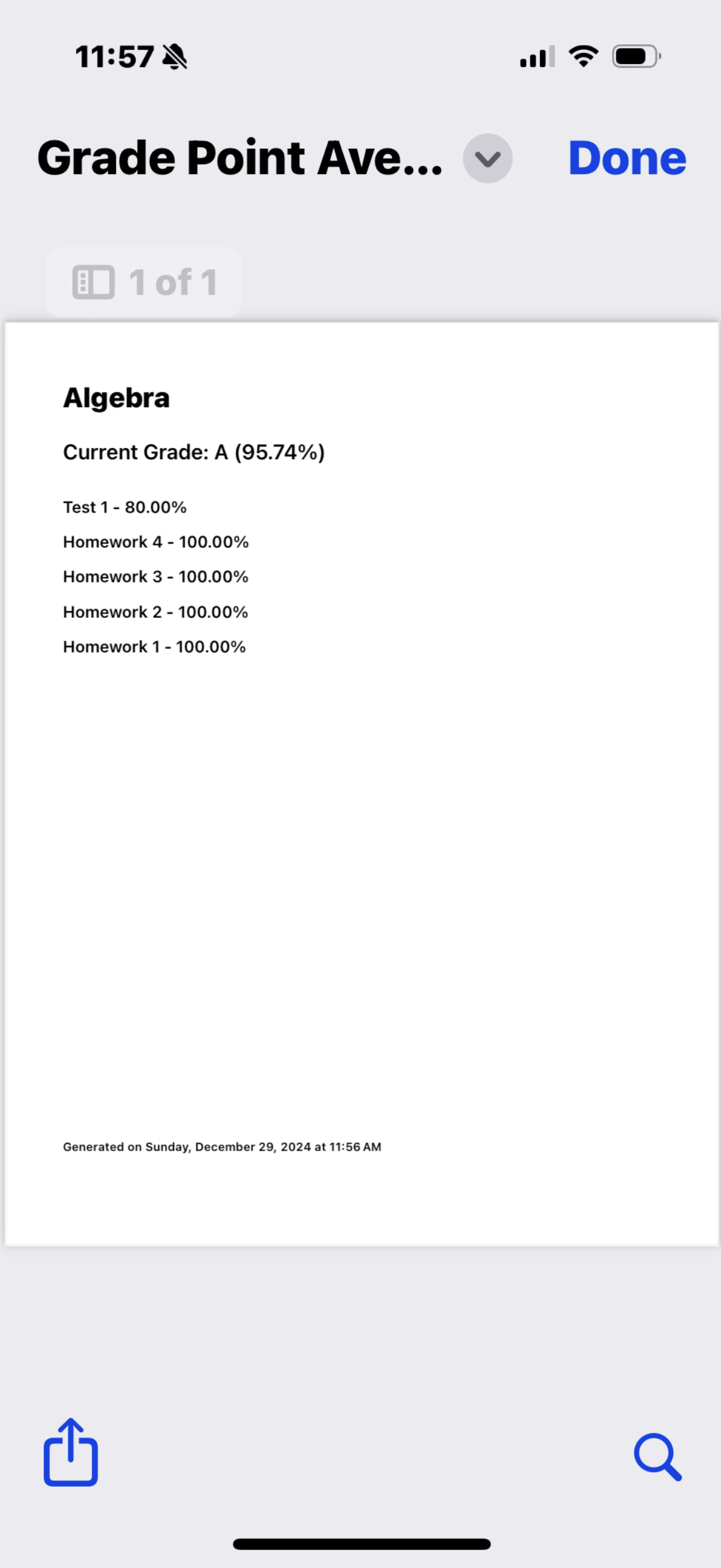 Grade Vault screenshot 6