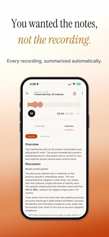 Skriptr - Voice to Notes Screenshot 1 of 6