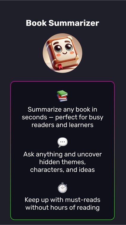 Book Summarizer