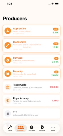 EmberForge: Idle Tycoon screenshot 2