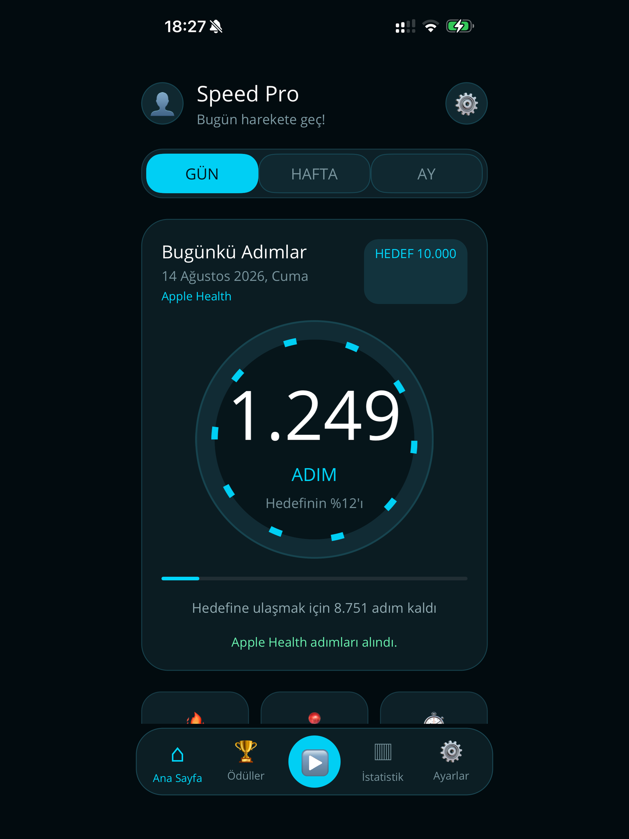 Speed Koşu & Adım Sayar Pro screenshot 7