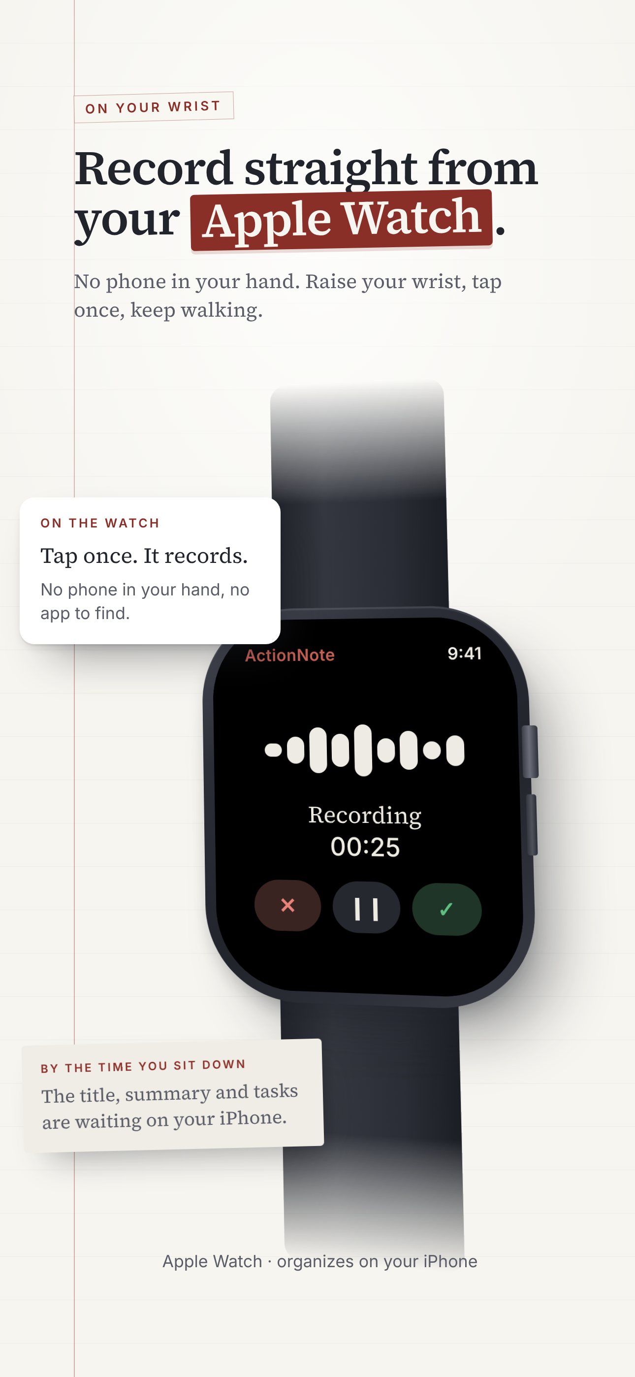 ActionNote: Voice to Tasks screenshot 8