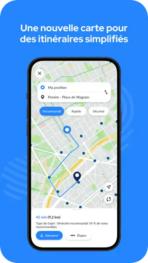 Capture d'écran de Vélib', App Officielle sur iPhone 6